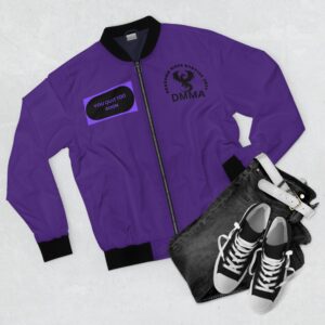 Men's Bomber Jacket - Unique AOP Style, Perfect for Mixed Martial Arts Fans, Casual Wear, Gifts, and Sports Events