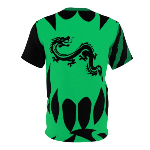 Bold Dragon Graphic Unisex Tee, Unique AOP Shirt for Fantasy Lovers, Streetwear, Gift for Him/Her, Casual T-Shirt, Summer Fashion - Image 4