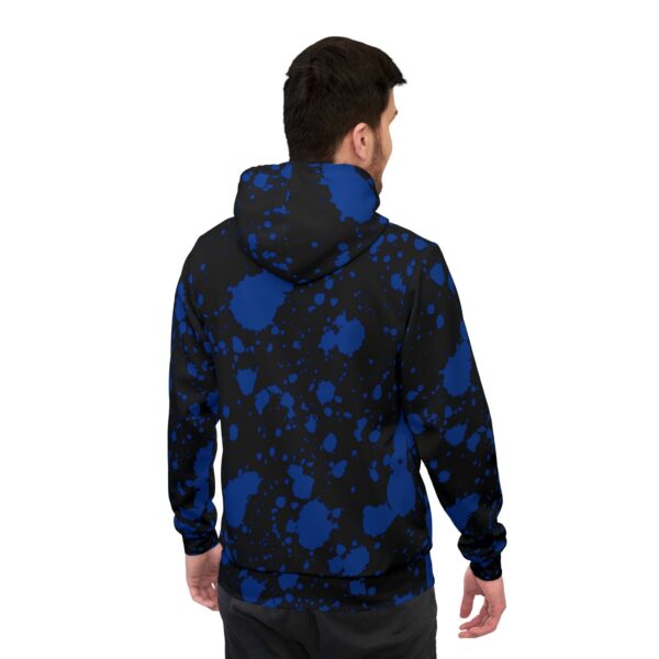 Men's Purple Dragon Graphic Athletic Hoodie - Fierce Style for Workout & Casual Wear