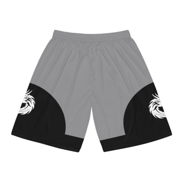Bold Dragon Print Basketball Shorts for Sporty Comfort - Image 2