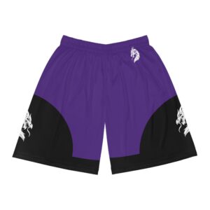 Bold Dragon Print Basketball Shorts for Sporty Comfort