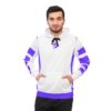 Men's Purple Dragon Graphic Athletic Hoodie - Fierce Style for Workout & Casual Wear - Image 4