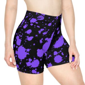 Vibrant Women's Biker Shorts - Stylish Active Wear for Fitness, Yoga, Cycling, Festivals, Summer Adventures