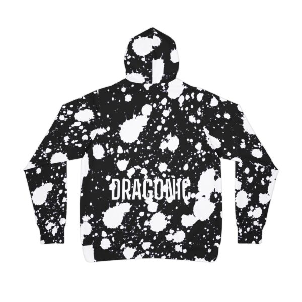Men's Purple Dragon Graphic Athletic Hoodie - Fierce Style for Workout & Casual Wear - Image 3