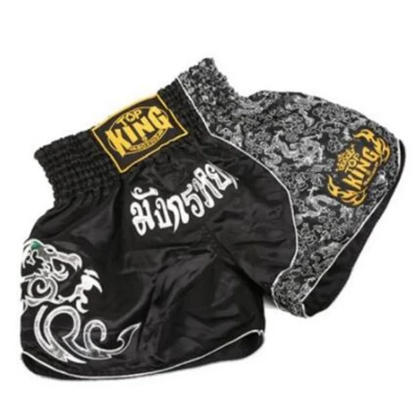 Men's Boxing Pants Printing MMA Shorts kickboxing Fight Grappling Short Tiger Muay Thai boxing shorts clothing sanda cheap mma - Image 2