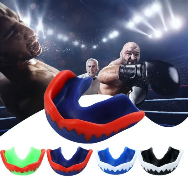 EVA Karate Gym Fitness Safety Martial Arts Sports Safety Thai Boxing Teeth Protector Mouth Guard Mouthguard Tooth Brace - Image 2