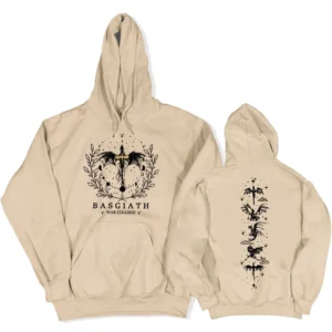 Basgiath War College Hoodies Onyx Storm Dragon Rider Sweatshirts 2025 New Book Printing Sudaderas Long Sleeve Women Men Clothing