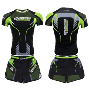 MMA Fighting Training Comprehensive Sports Set Muay Thai Fighting Jujutsu Short Sleeve Casual Quick drying Short Sleeve Shorts