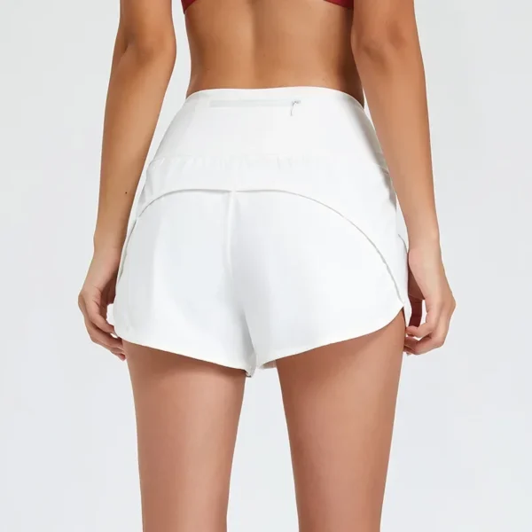 Custom LOGO2024 summer women's clothing new fitness sports high waist anti-light quick-drying running sports yoga shorts - Image 5