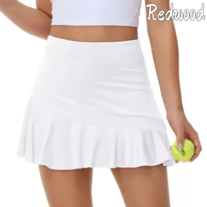 Spring/Summer Sports Style High Waist V Golf Skirt Women Outdoor Running Tennis Pocket Skirts Girl Fashion Fitness Casual Shorts