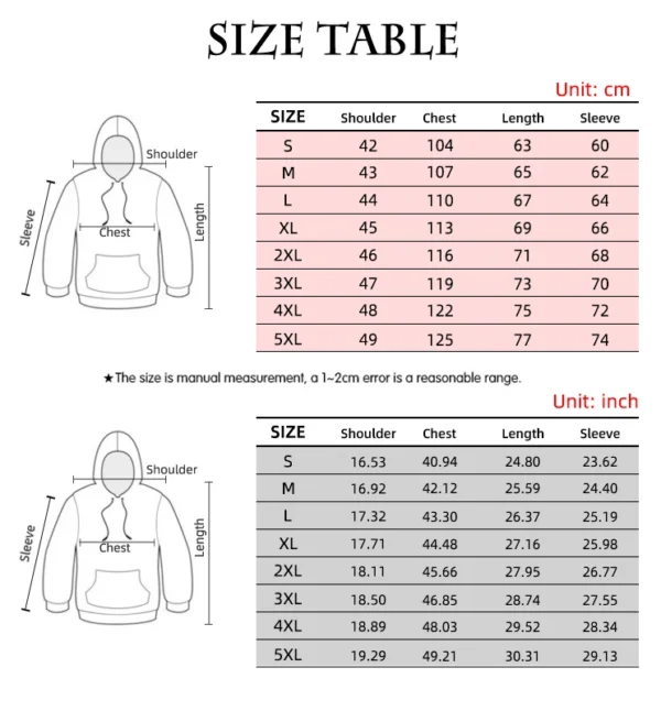Men's Hooded Animal Dragon 3D Print Hoodies Top 2024 New Autumn Fashion Casual Long Sleeved Pullover Oversized Sweatshirt Tops - Image 6