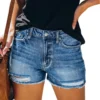 Short Jeans Women Ripped Shorts Stretch High Waist Washed Distressed Pockets 2025 Sexy Vintage Hole Pants Female Streetwear - Image 2