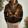 Men's Hooded Animal Dragon 3D Print Hoodies Top 2024 New Autumn Fashion Casual Long Sleeved Pullover Oversized Sweatshirt Tops - Image 3