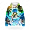 Men T Shirt Men's Hoodie Hoodie Tops Dragon Ball New Clothing Vegeta Y2k Trend Goku Super Saiya 2024 High Quality Hip Hop