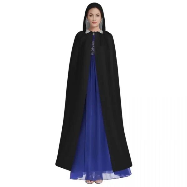 Long Cape Cloak Dragon Hooded Cloak Coat Hoodies Elf Purim - Image 2