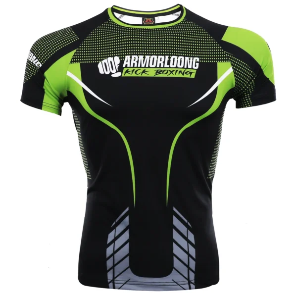 MMA Fighting Training Comprehensive Sports Set Muay Thai Fighting Jujutsu Short Sleeve Casual Quick drying Short Sleeve Shorts - Image 4