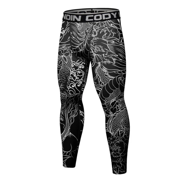 Men Tracksuit MMA No Gi Rashguard Jiu Jitsu T-shirt+Pants Boxing Jerseys Set BJJ Muay Thai Shorts Compression Legging Sportsuit - Image 5