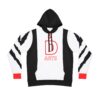 Bold Graphic Athletic Hoodie, Unisex Sporty Sweatshirt, Trendy Fitness Apparel, Streetwear Style, Perfect for Gym, Sports Events, and [...] - Image 2