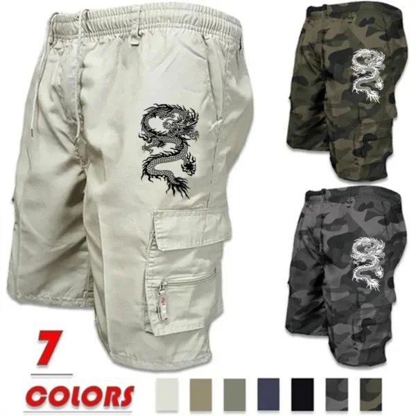 Summer Men's Shorts Jogger Casual Sports Pants Shorts Fashion Trend Outdoor Sports Exercise Fitness