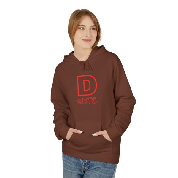 Unisex Artsy Dragon Hoodie - Cozy Fleece Sweatshirt for Artists, Gift for Creatives, Casual Wear, Unique Art Fashion - Image 11