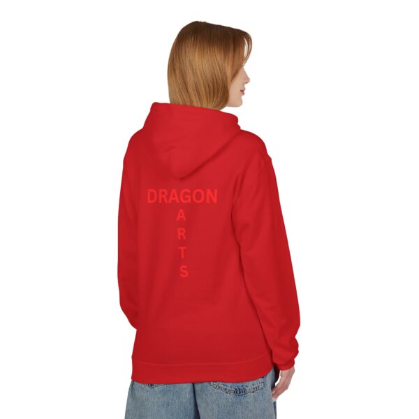 Unisex Artsy Dragon Hoodie - Cozy Fleece Sweatshirt for Artists, Gift for Creatives, Casual Wear, Unique Art Fashion - Image 56