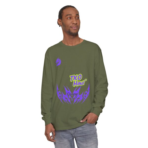 Unisex Garment-dyed Long Sleeve T-Shirt - Image 39