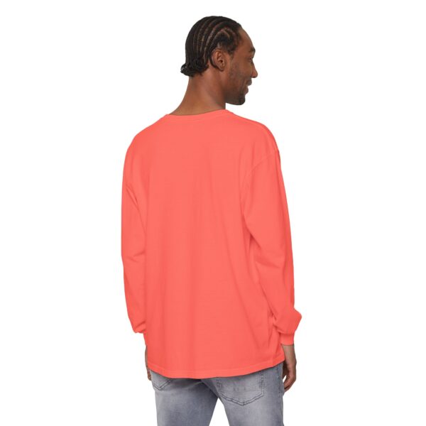 Unisex Garment-dyed Long Sleeve T-Shirt - Image 8