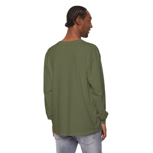 Unisex Garment-dyed Long Sleeve T-Shirt - Image 40