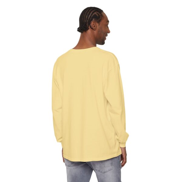Unisex Garment-dyed Long Sleeve T-Shirt - Image 24