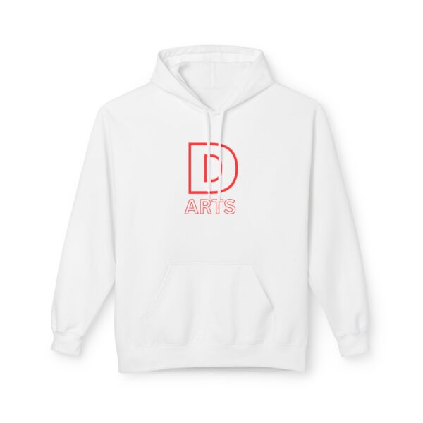 Unisex Artsy Dragon Hoodie - Cozy Fleece Sweatshirt for Artists, Gift for Creatives, Casual Wear, Unique Art Fashion - Image 2