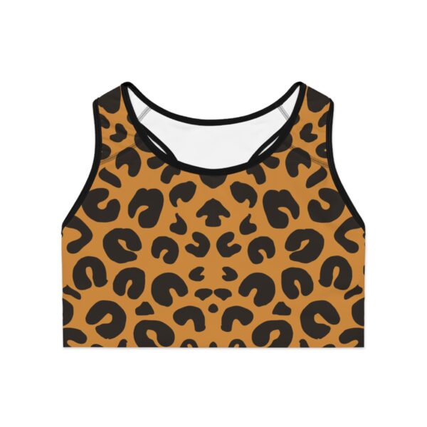 Wildlife Print Sports Bra for Active Women, Stylish Workout Gear, Fitness Apparel, Yoga Top, Animal Print Lingerie - Image 2