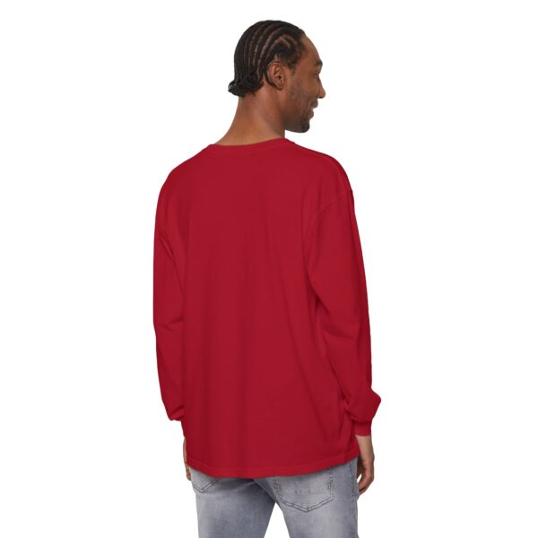 Unisex Garment-dyed Long Sleeve T-Shirt - Image 64