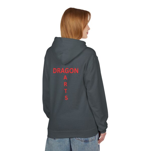 Unisex Artsy Dragon Hoodie - Cozy Fleece Sweatshirt for Artists, Gift for Creatives, Casual Wear, Unique Art Fashion - Image 48