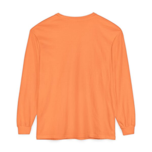 Unisex Garment-dyed Long Sleeve T-Shirt - Image 3