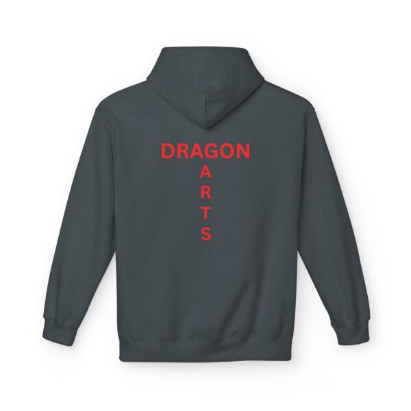 Unisex Artsy Dragon Hoodie - Cozy Fleece Sweatshirt for Artists, Gift for Creatives, Casual Wear, Unique Art Fashion - Image 46