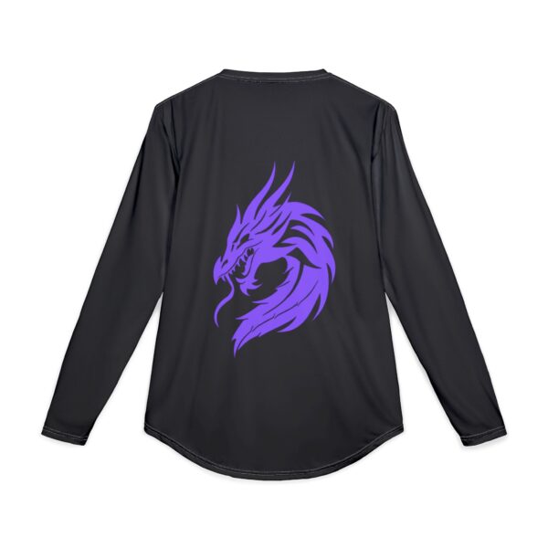 Dragon-Themed UV Protection Long Sleeve Shirt for Martial Arts Enthusiasts, Outdoor Apparel, Sun Safety Gear, Gifts for Him, Gym Wear, [...] - Image 3