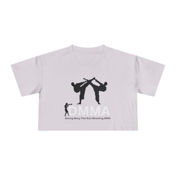 Dynamic MMA Women's Crop Tee | Athletic Fashion, Workout Top, Gift for Fighters, Sporty Style, Trendy Activewear - Image 31