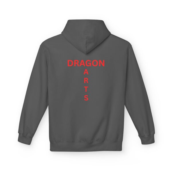 Unisex Artsy Dragon Hoodie - Cozy Fleece Sweatshirt for Artists, Gift for Creatives, Casual Wear, Unique Art Fashion - Image 50