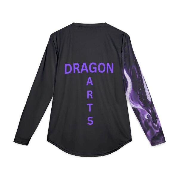 Dragon-Themed UV Protection Long Sleeve Shirt for Martial Arts Enthusiasts, Outdoor Apparel, Sun Safety Gear, Gifts for Him, Gym Wear, [...] - Image 6