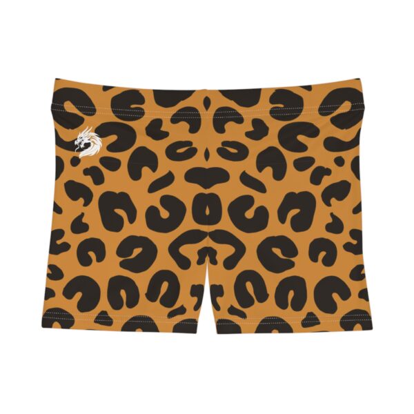 Leopard Print Women's Shorts, Trendy Summer Casual Wear, Comfortable Lounge Shorts, Beach Holiday Outfit, Activewear Essentials - Image 2