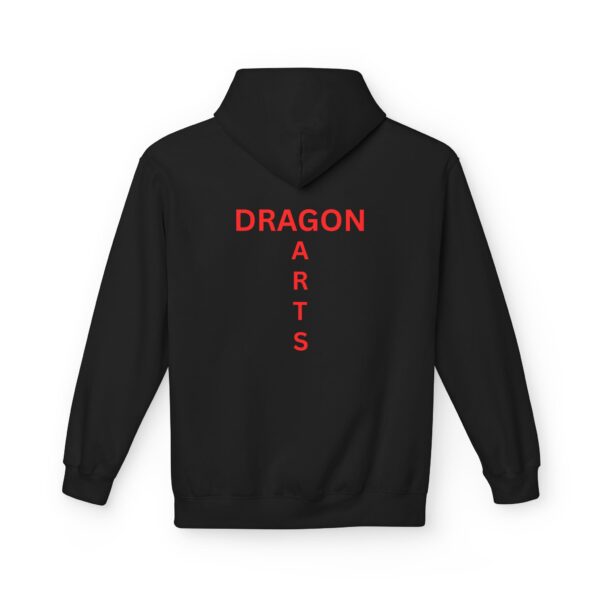 Unisex Artsy Dragon Hoodie - Cozy Fleece Sweatshirt for Artists, Gift for Creatives, Casual Wear, Unique Art Fashion - Image 14