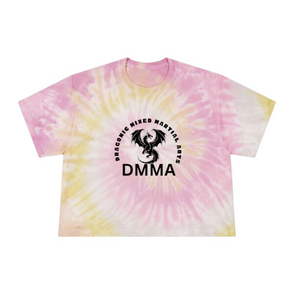 Women's Tie-Dye Crop Tee, Stylish Summer Top, Casual Wear, Gift for Her, Beach Vibes, Festival Fashion - Image 7