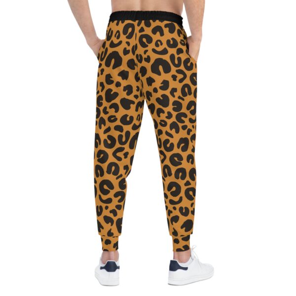 Stylish Leopard Print Joggers for Athletes, Trendy Lounge Pants, Fitness Bottoms, Travel Activewear, Gift for Her - Image 4