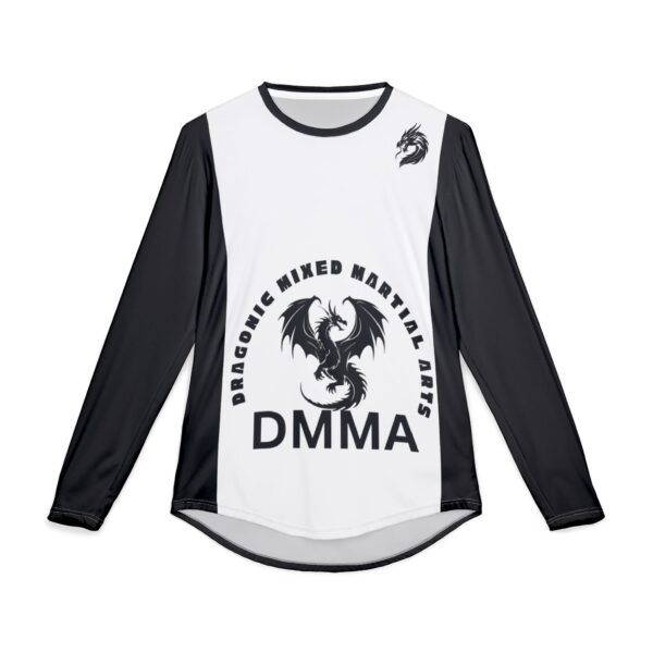 Dragon-Themed UV Protection Long Sleeve Shirt for Martial Arts Enthusiasts, Outdoor Apparel, Sun Safety Gear, Gifts for Him, Gym Wear, [...] - Image 2