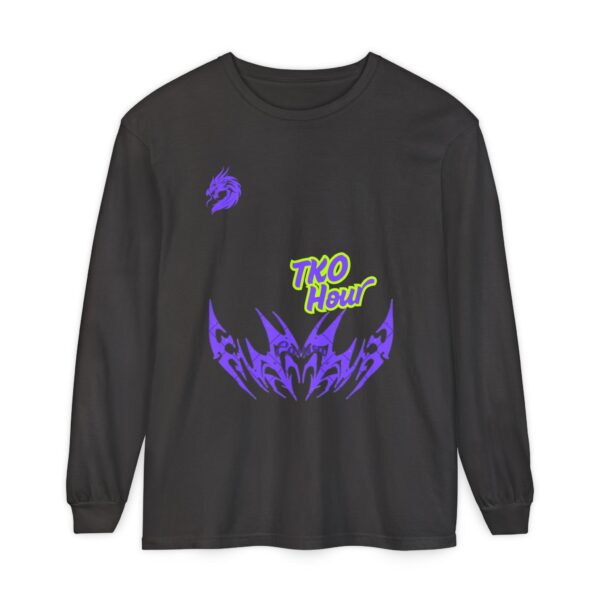Unisex Garment-dyed Long Sleeve T-Shirt - Image 53
