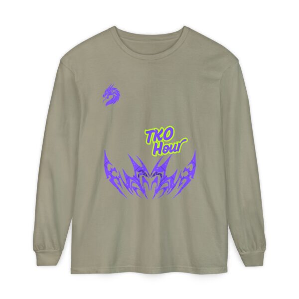 Unisex Garment-dyed Long Sleeve T-Shirt - Image 25