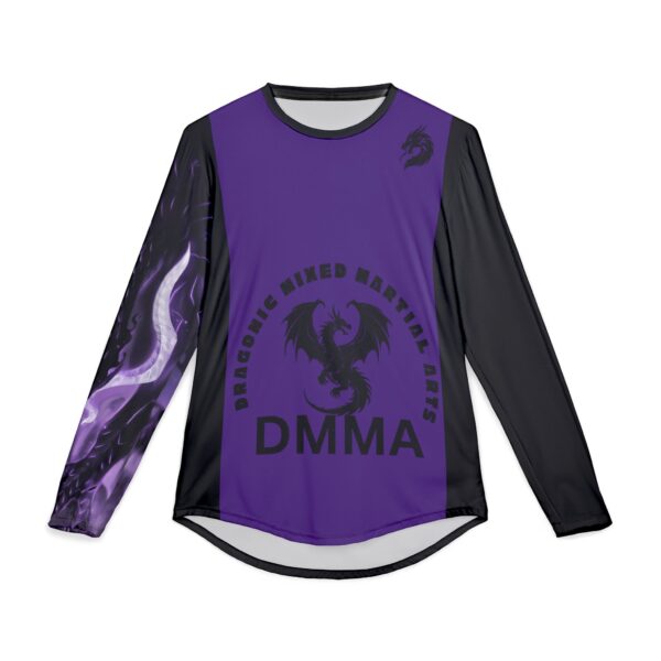 Dragon-Themed UV Protection Long Sleeve Shirt for Martial Arts Enthusiasts, Outdoor Apparel, Sun Safety Gear, Gifts for Him, Gym Wear, [...] - Image 5