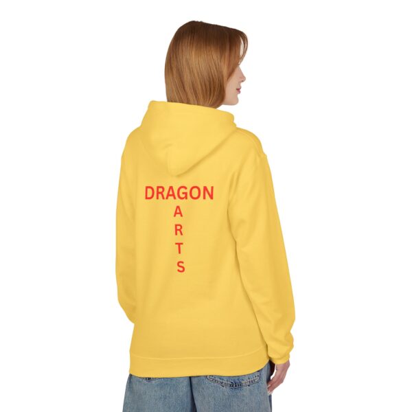 Unisex Artsy Dragon Hoodie - Cozy Fleece Sweatshirt for Artists, Gift for Creatives, Casual Wear, Unique Art Fashion - Image 44