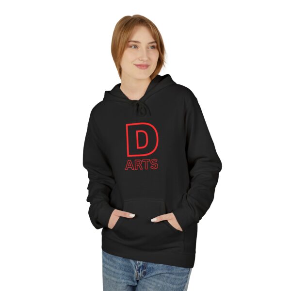 Unisex Artsy Dragon Hoodie - Cozy Fleece Sweatshirt for Artists, Gift for Creatives, Casual Wear, Unique Art Fashion - Image 15