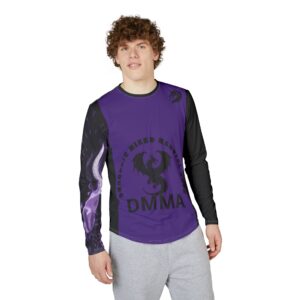 Dragon-Themed UV Protection Long Sleeve Shirt for Martial Arts Enthusiasts, Outdoor Apparel, Sun Safety Gear, Gifts for Him, Gym Wear, [...]
